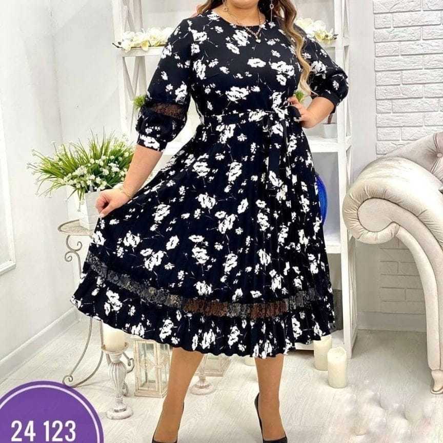 Большие Размеры Женская Платье Италия