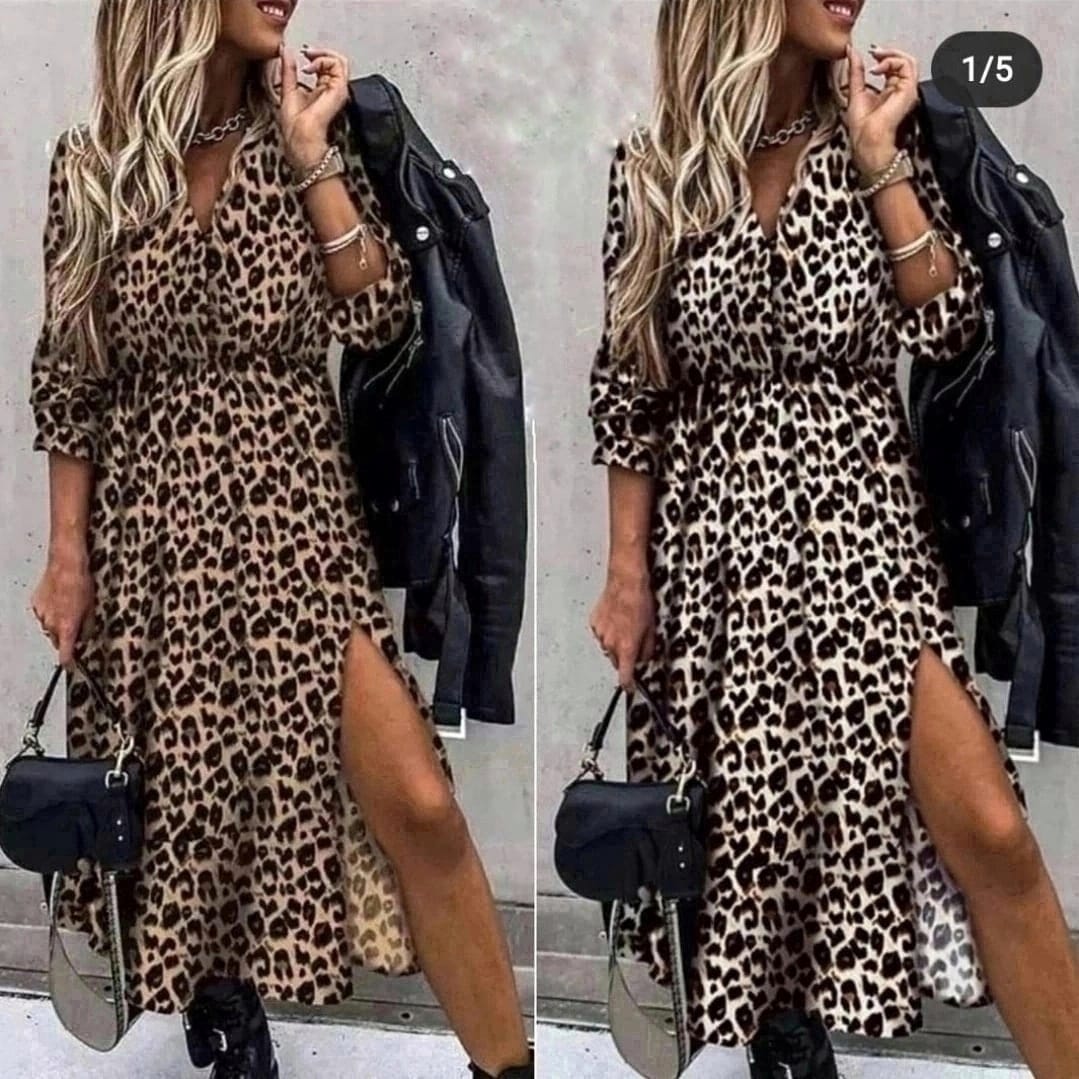 Леопардовое платье Садовод