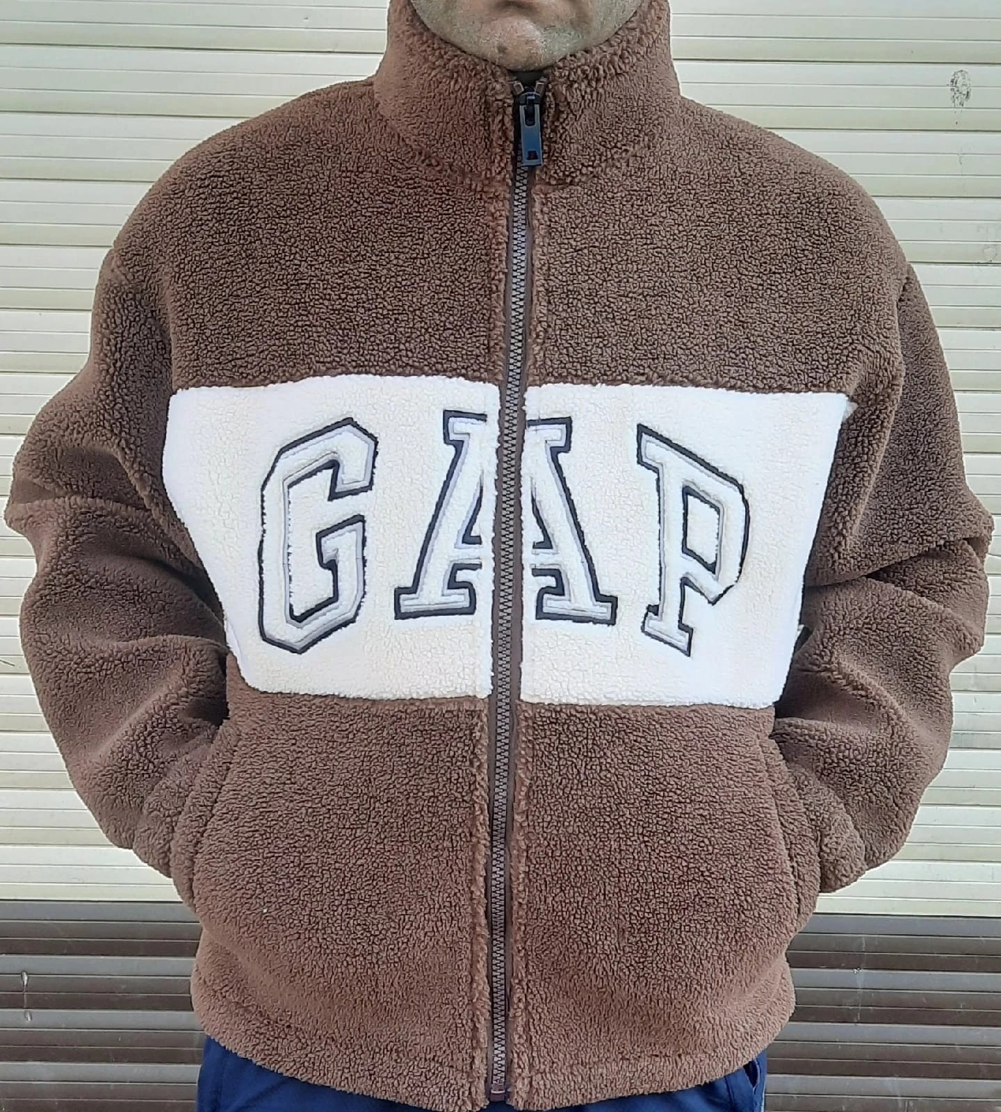 Куртка gap плюшевая