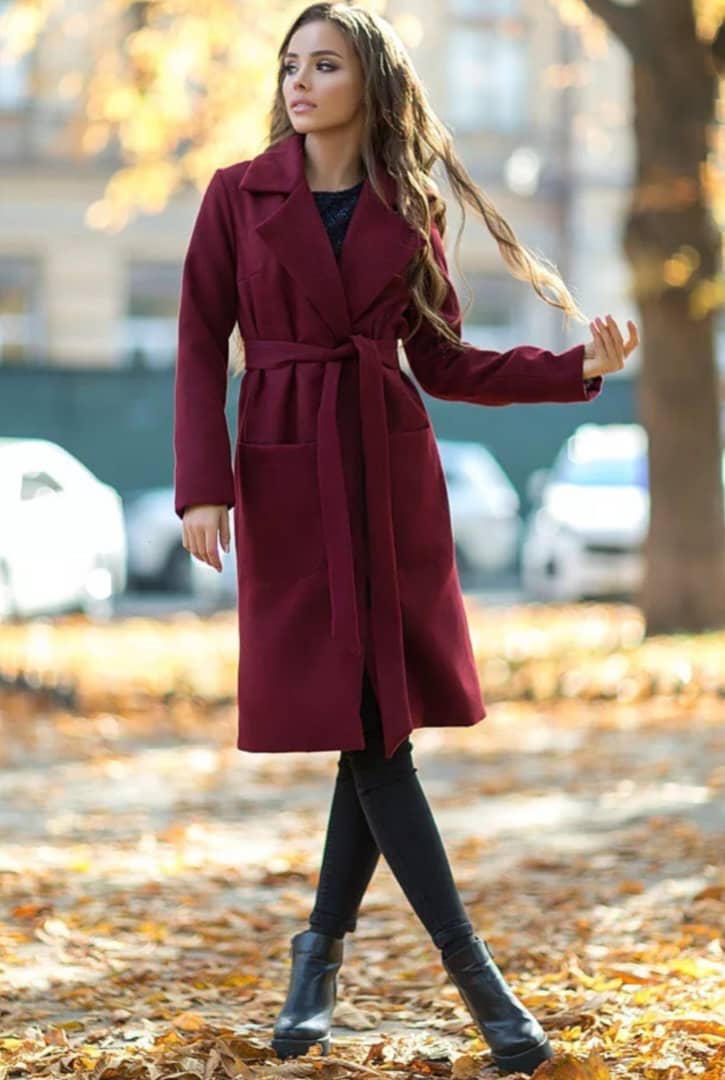 Модное пальто на осень
