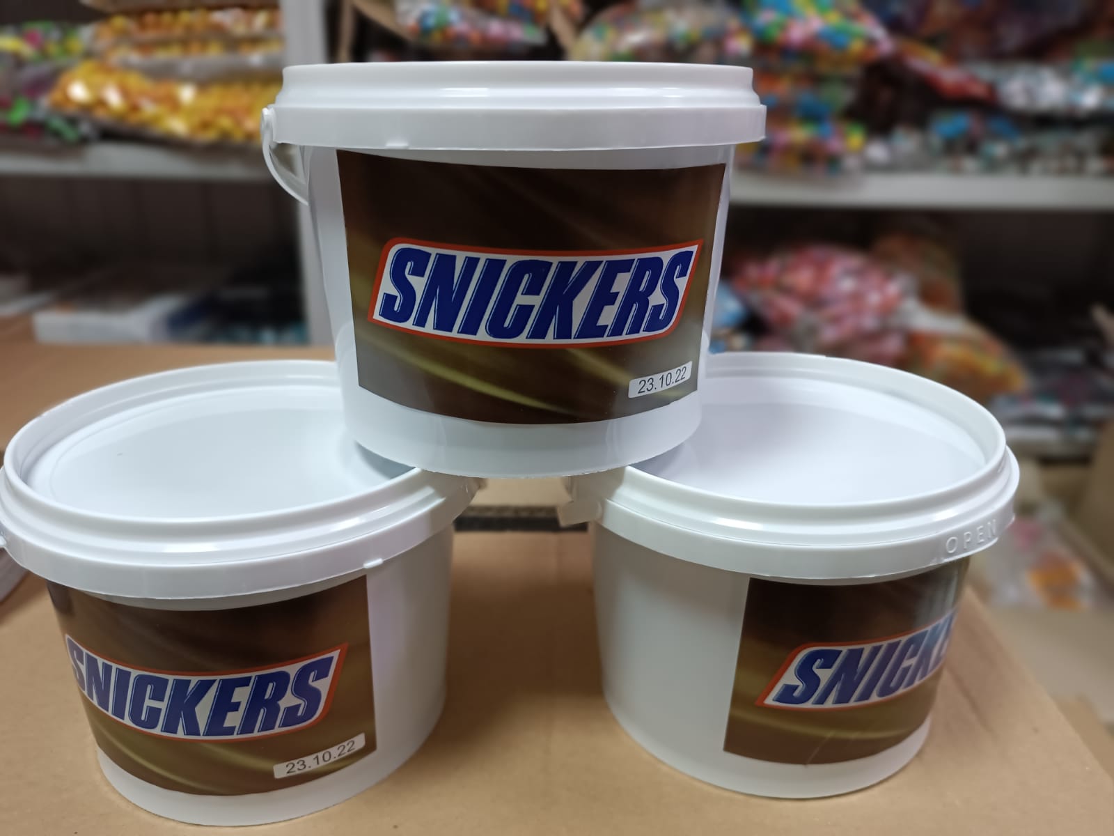 Шоколадная паста snickers