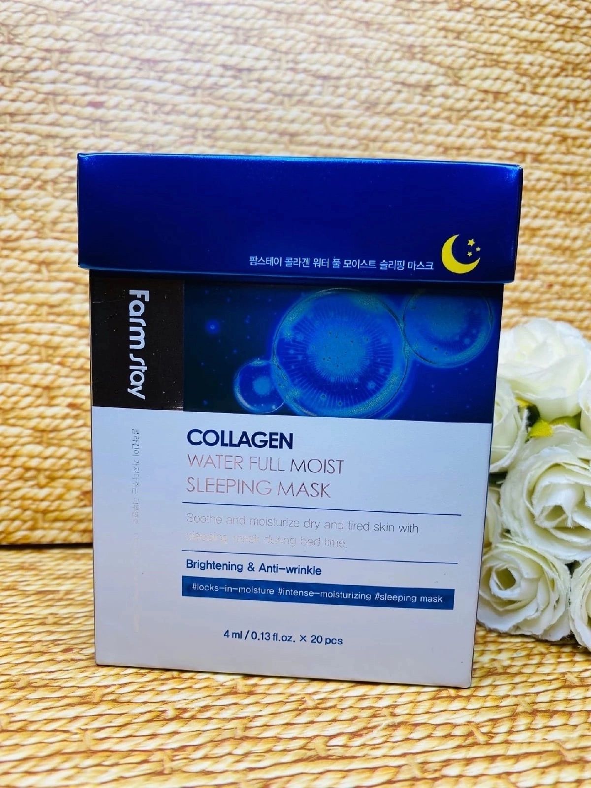 Water full moist sleeping mask применение. Collagen Water Full moist sleeping Mask. Collagen Water moist sleeping Mask. Farmstay Collagen Waterfull Moisture Sleep Mask. Collagen Water moist sleeping Mask - перевод.