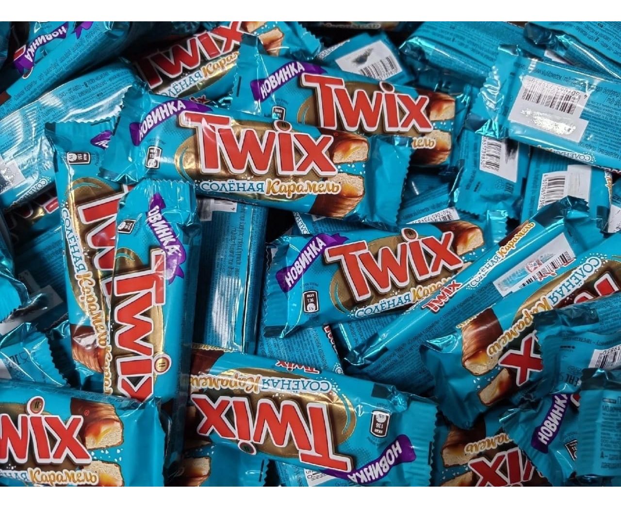 БАТОНЧИК TWIX 1кг, код 4294696