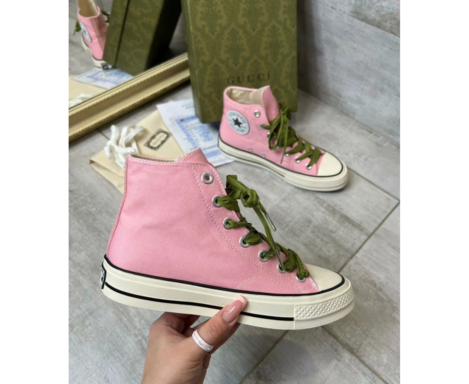 Strawberry Converse