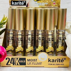 БЛЕСК ДЛЯ УВЕЛИЧЕНИЯ ГУБ "karite" 24К Gold Moist Lip plump volume up