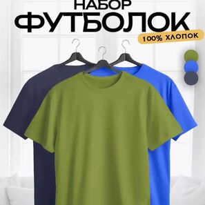 Футболка мужская 3 шт (без выбора цвета)
