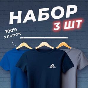 Футболка мужская 3 шт (без выбора цвета)