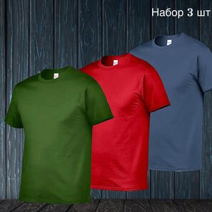 Футболка мужская 3шт (без выбора цвета)