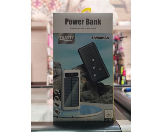 POWER BANK НА СОЛНЕЧНОЙ БАТАРЕЕ, код 4259991