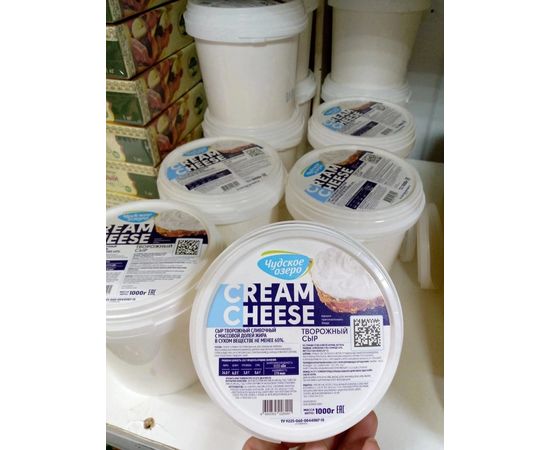 ТВОРОЖНЫЙ СЫР CREAM CHEESE 1КГ, код 50109568