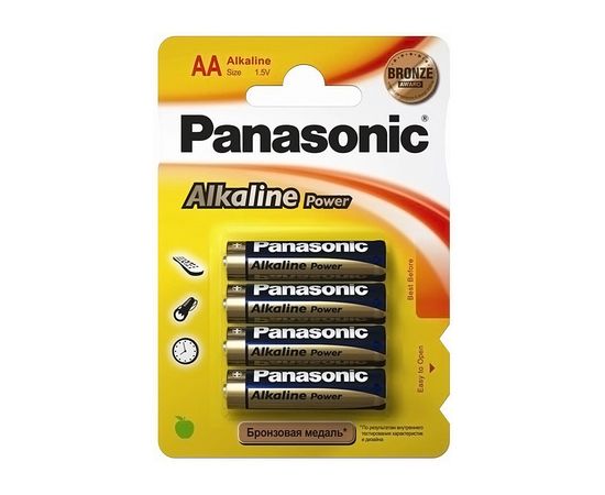 Батарейки panasonic 4шт, код 4405916