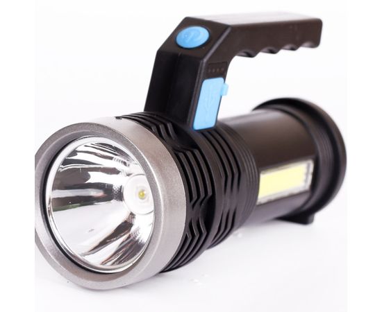 Фонарь led53765 4в 2led 3вт 4 реж. usb бокса черн. ultraflash 14665, код 3359754