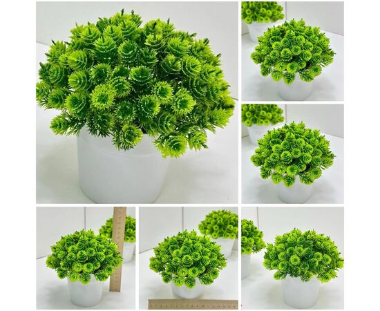 Цветы искусственные в горшке 5 шт, код 2508890