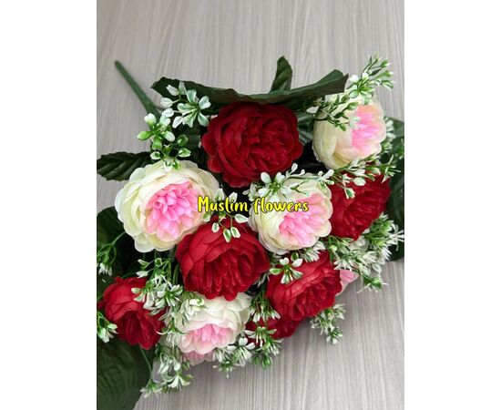 Цветы искусственные 20 шт (разного цвета), код 6722586