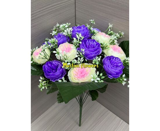 Цветы искусственные 20 шт (разного цвета), код 6722594