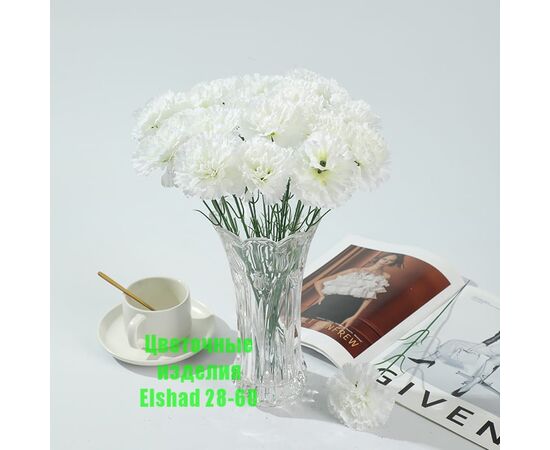 Цветы искусственные гвоздики (разного цвета), код 50295594