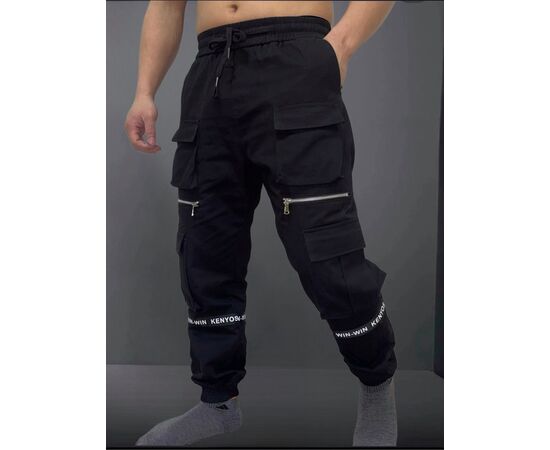 Брюки спортивные мужские, код 3691853
