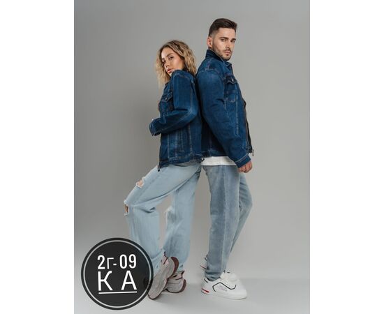 Куртка джинсовая унисекс, код 6732354