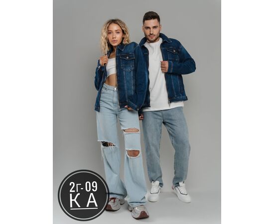 Куртка джинсовая унисекс, код 6732356