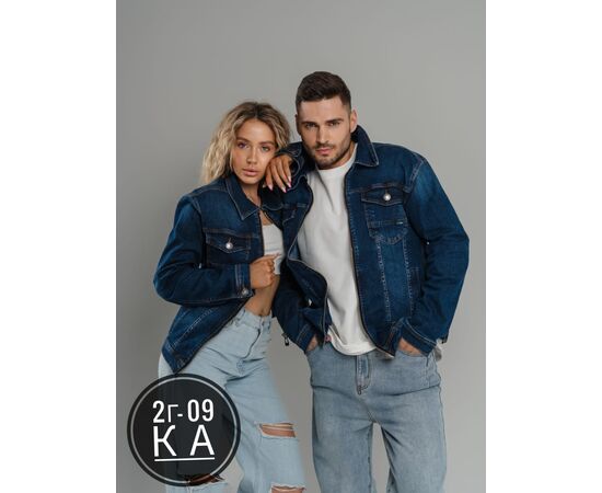 Куртка джинсовая унисекс, код 6732357