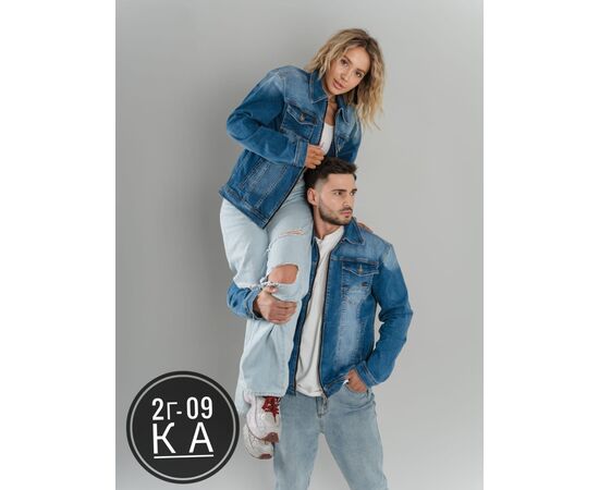 Куртка джинсовая унисекс, код 6732362