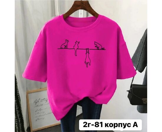 Футболка женская, код 4807840
