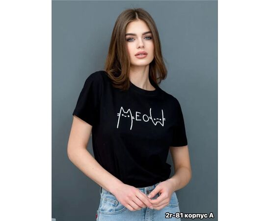 Футболка женская, код 4807852