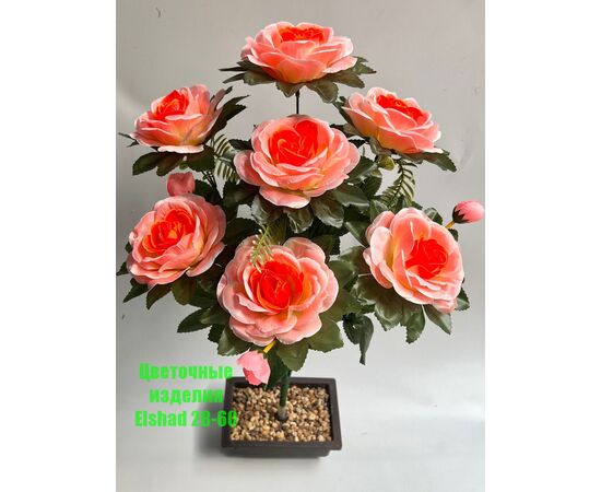 Цветы искусственные розы (разного цвета), код 50298354