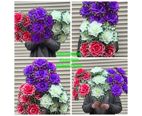Цветы искусственные розы (без выбора цвета), код 50298384