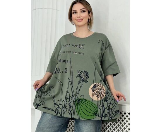 Футболка женская, код 4807951
