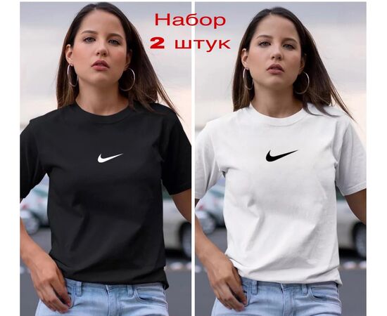 Футболка женская 2шт, код 50298488