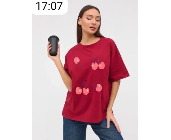 Футболка женская, код 6734071