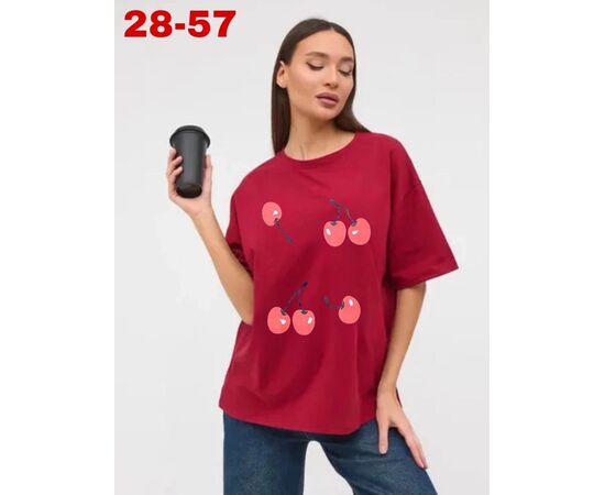 Футболка женская, код 4810767
