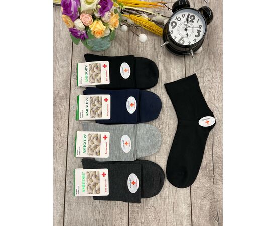 Носки мужские 10шт (разного цвета), код 50298915