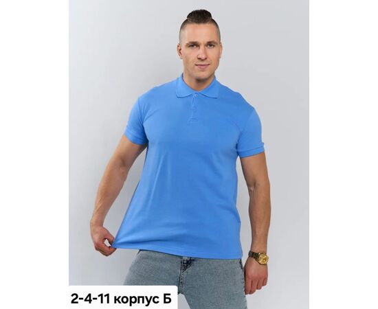 Футболка поло мужская (без выбора цвета), код 50299463