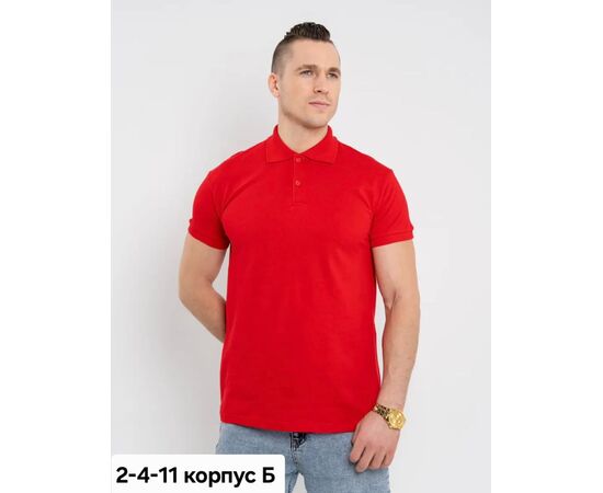 Футболка поло мужская (без выбора цвета), код 50299464