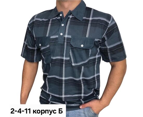 Футболка поло мужская (без выбора цвета), код 50299466