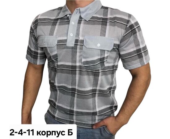 Футболка поло мужская (без выбора цвета), код 50299467