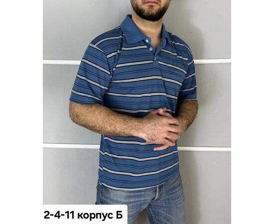 Футболка поло мужская (без выбора цвета), код 50299469