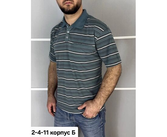 Футболка поло мужская (без выбора цвета), код 50299470