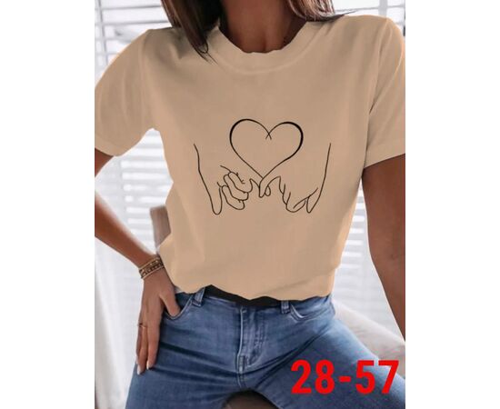 Футболка женская, код 4810588