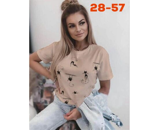 Футболка женская, код 4810466