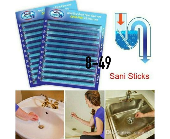 Sani Sticks палочки для очистки водосточных труб, код 132879